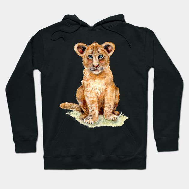 Baby lion Hoodie by Goosi